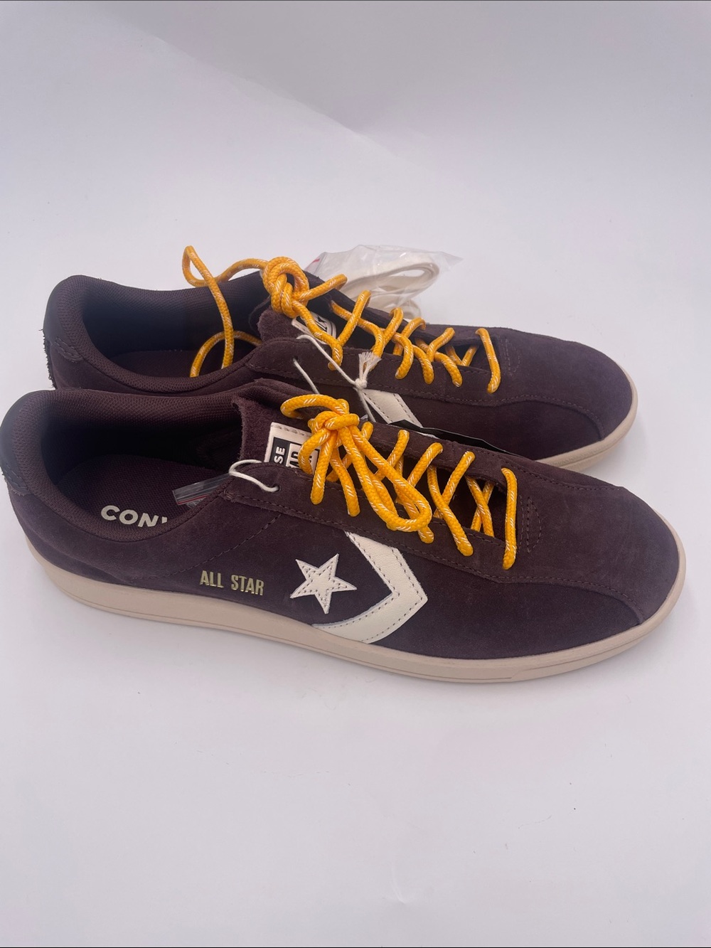 Converse All Star Classic Trainer Suede Rugged Brown Sneakers Shoes - Picture 2 of 11